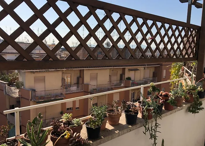 Hospedagem domiciliar Lizartgarden Panoramic Roma